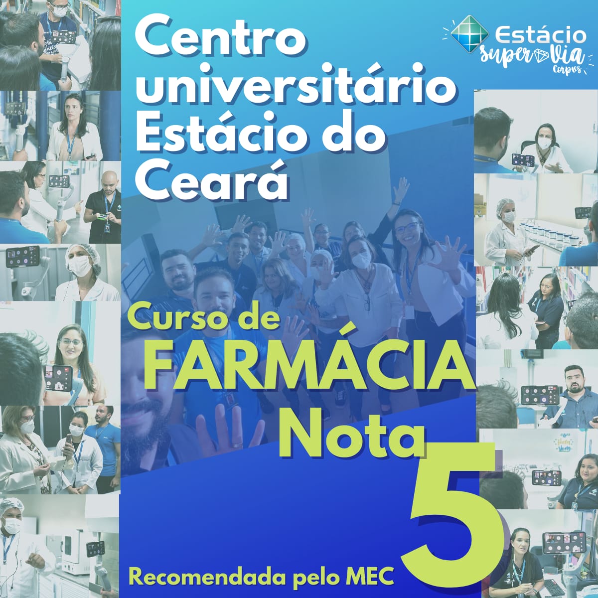 Curso de Farmácia da Estácio Ceará recebe nota máxima do MEC - Jornal ...