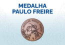 Inscrições para a Medalha Paulo Freire são prorrogadas até 6 de maio