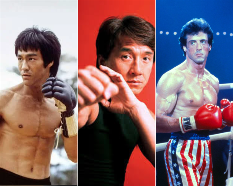 De Bruce Lee a Rocky Balboa: brasileiros elegem personagens do cinema que inspiram a prática de esportes de combate