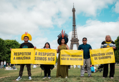 Lideranças indígenas e Greenpeace Brasil desembarcam na Europa para denunciar os impactos do ouro ilegal extraído da Amazônia