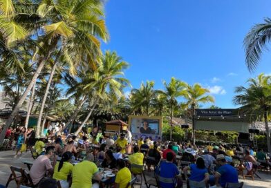 Jogos finais da Copa do Mundo serão transmitidos gratuitamente na Vila Azul do Mar